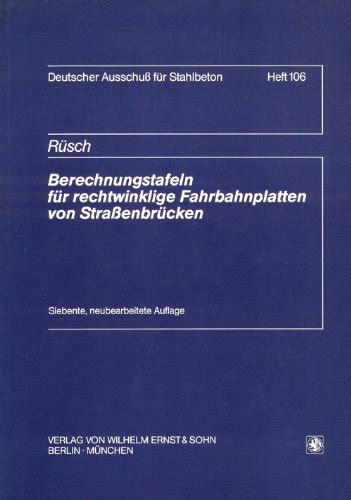 Berechnungstafeln für rechtwinklige fahrbahnplatten von strassenbrücken. - Volkswagen new beetle service repair manual 1998 2008 download.